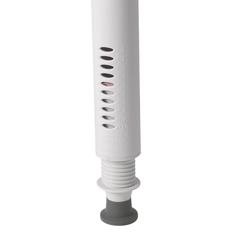 Drive Medical White Premium Series Shower Chair with Back and Arms