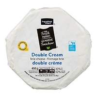 Your Fresh Market Double Cream Brie Cheese, 450 g