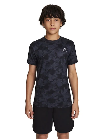 T-shirt à manches courtes Reebok Delta Core pour garçon