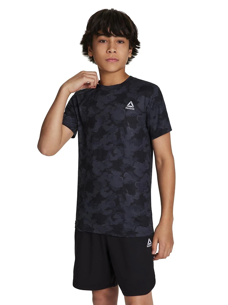 T-shirt à manches courtes Reebok Delta Core pour garçon