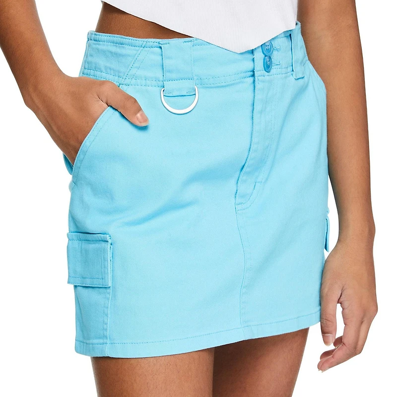 Mini-jupe utilitaire A2K avec anneau en D My Sister’s Closet pour filles