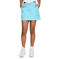 My Sister's Closet Girls' D-Ring Utility Y2K Mini Skirt