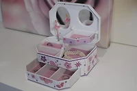 Mele and Co Boîte à bijoux ballerine musicale blanche Kelsey