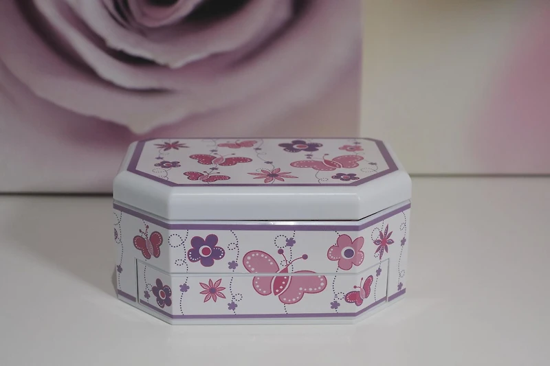 Mele and Co Boîte à bijoux ballerine musicale blanche Kelsey