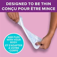 Poise Ultra Thin Incontinence Pads & Postpartum Incontinence Pads, 4 Drop Moderate Absorbency, Regular Length, 144 Count