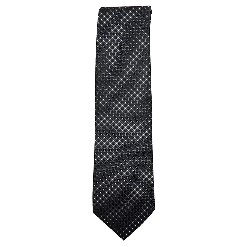 Tailored Flex by Haggar Men's Classic Texture Solid Woven Necktie