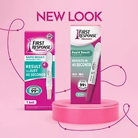 First Response Rapid Result - Pregnancy Test Kit, Results in 45 Seconds - Analog (1 Count)