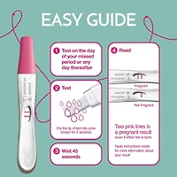 First Response Rapid Result - Pregnancy Test Kit, Results in 45 Seconds - Analog (1 Count)