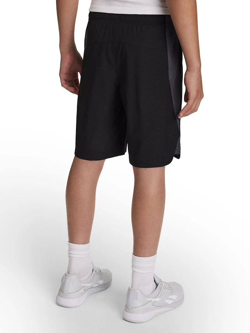 Short d'entraînement Reebok Pace Breaker pour garçon avec poches