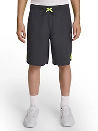 Reebok Boys Pace Breaker Training Shorts with Pockets