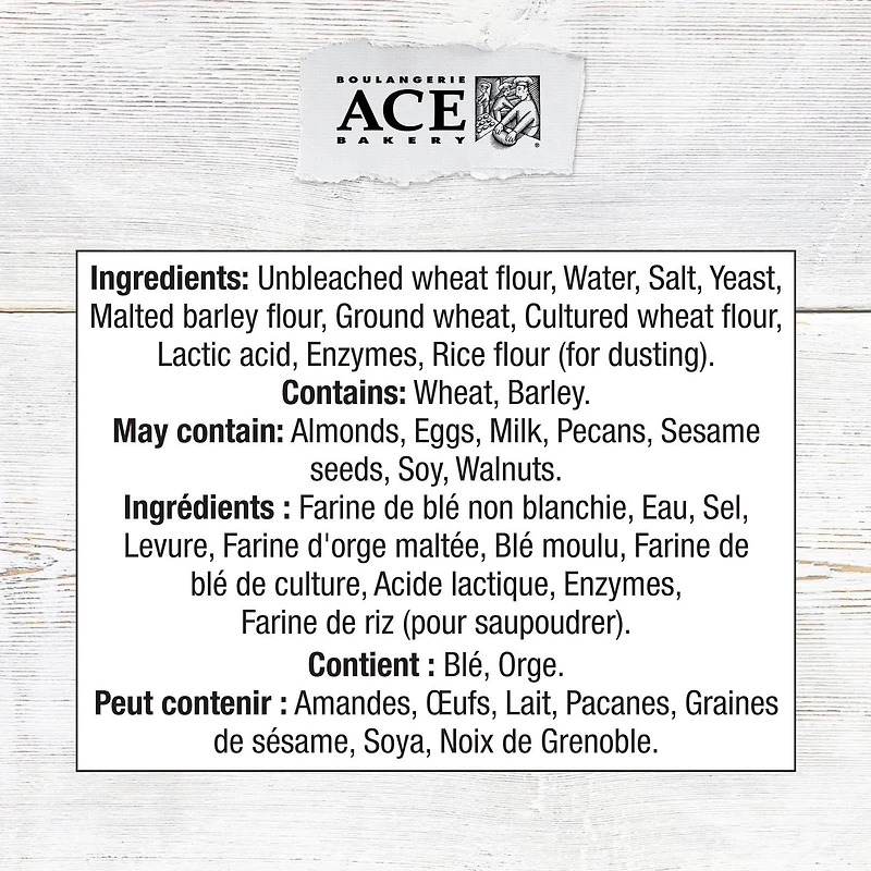 ACE Bakery Ciabatta Piccola Artisan Rolls