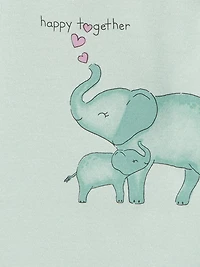 Emballage de 3 cache-couches pour nouveau-née Fille Child of Mine made by Carter’s