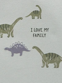 Child of Mine made by Carter's 3Pack Newborn Boys Bodysuits - Dino