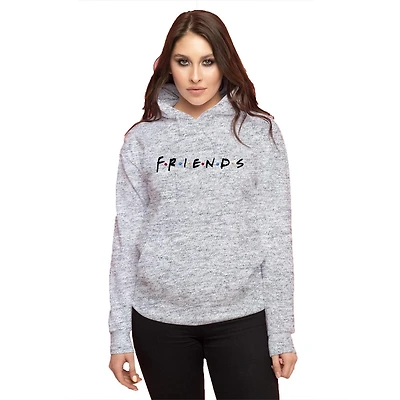 Sweat à capuche à logo pour femme Friends