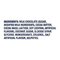 BOUNTY, Coconut Milk Chocolate Minis, Bag, 109g