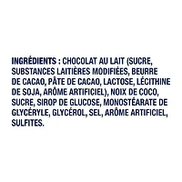 BOUNTY, Coconut Milk Chocolate Minis, Bag, 109g