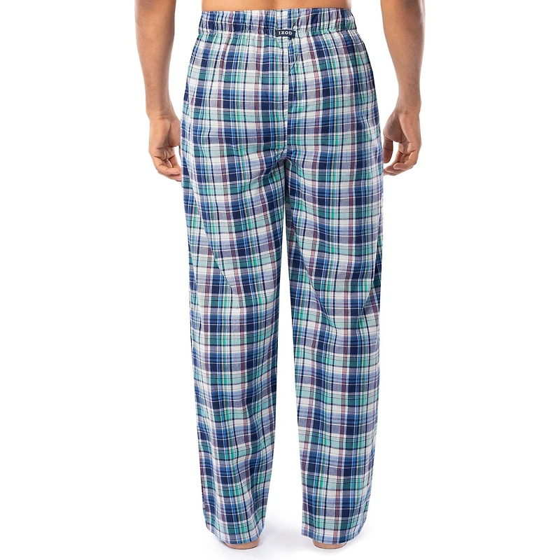 Pantalon de pyjama tissé pour hommes de IZOD, vert
