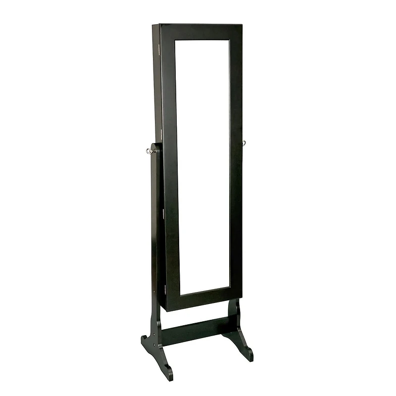Mele and Co Armoire à bijoux en bois verrouillable Victoria Java