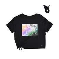 Haut à la mode pour filles Justice Forever Free