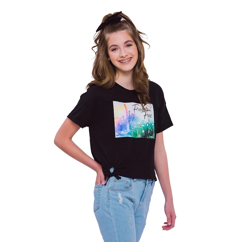 Haut à la mode pour filles Justice Forever Free