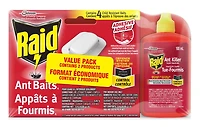 Appâts à fourmis Raid en emballage économique