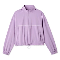 Anorak avec demi-fermeture éclair Athletic Works pour femmes