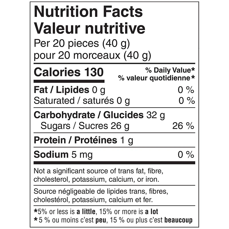 Bonbons gélifiés Skittles Gummies Originaux, format individuel, sac de 57 g