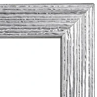 Hometrends Ultima Brushed Mirror Silver 16.50"x19.50"