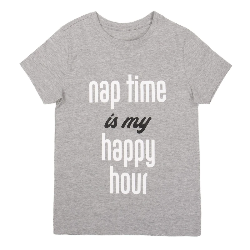 Ladies short sleeve sleepwear top