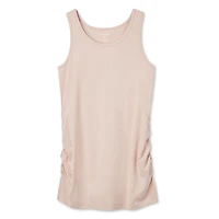 Paisley Sky Maternity Ruched Side Tank, Sizes S-XXL