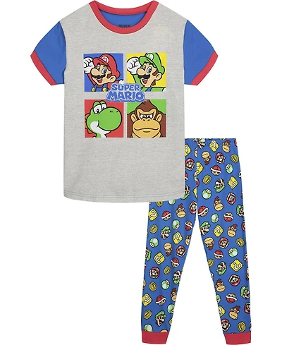 BOYS MARIO 2 PC SET