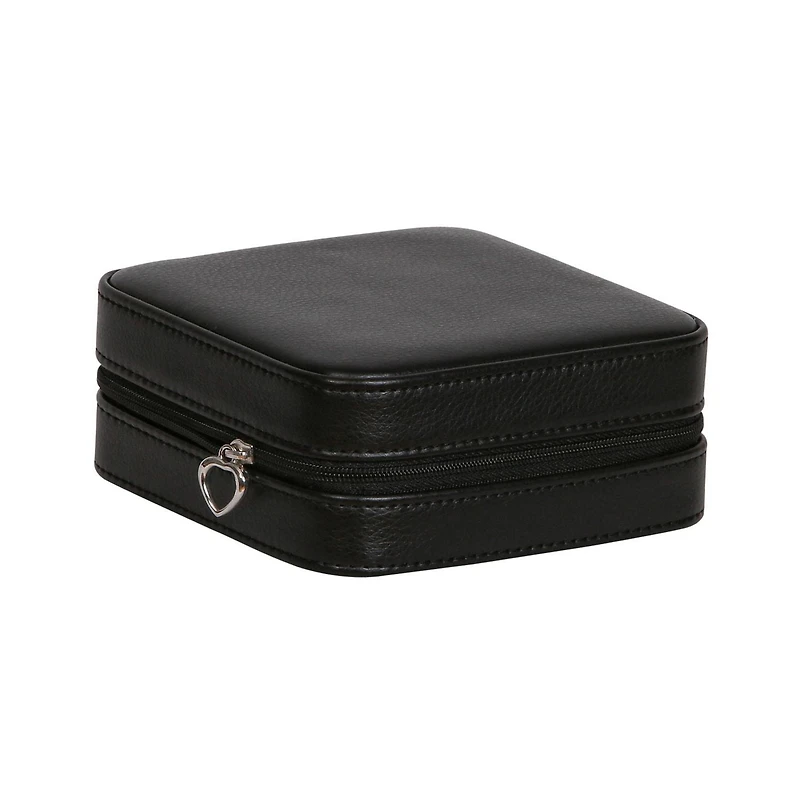 Mele and Co Dana  Black Travel Jewellery Case