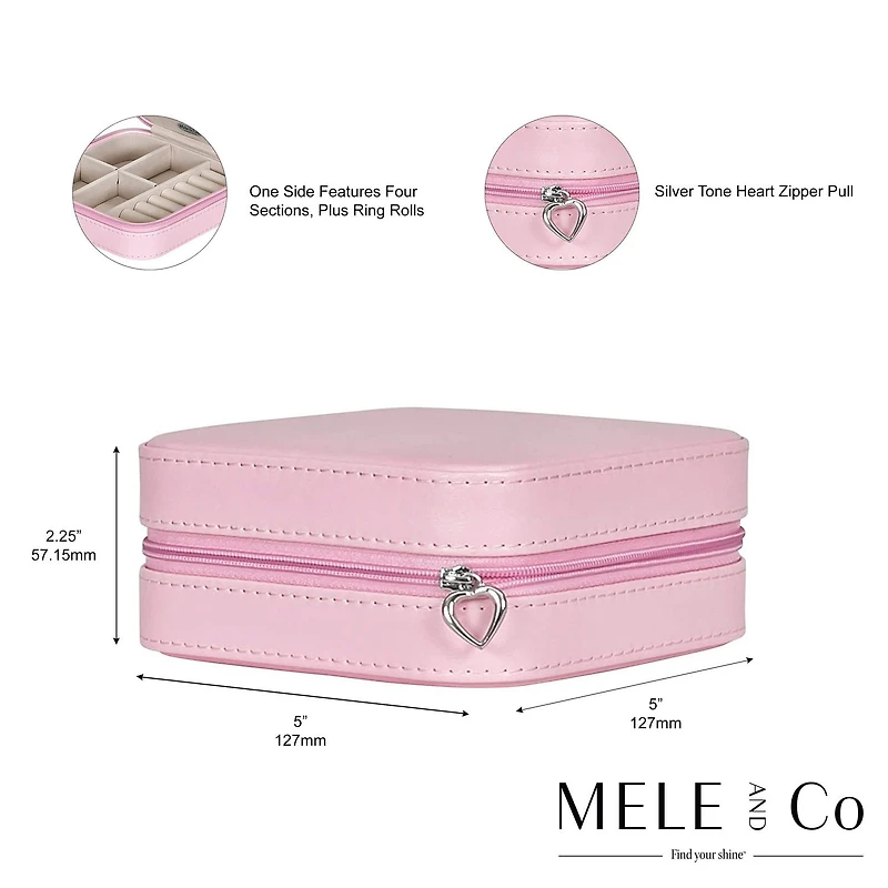 Mele and Co Coffret à bijoux de voyage  Josette