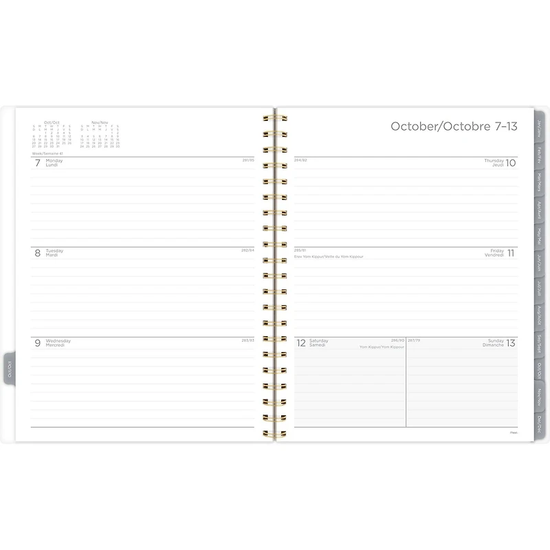 Mead 15M Bee Large Weekly/Monthly Planner 25