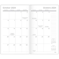 Planificateur de poche mensuel Mead Rose Garden, 2 ans