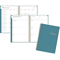 Petit agenda hebdomadaire/mensuel Cambridge WorkStyle Classic, bleu sarcelle