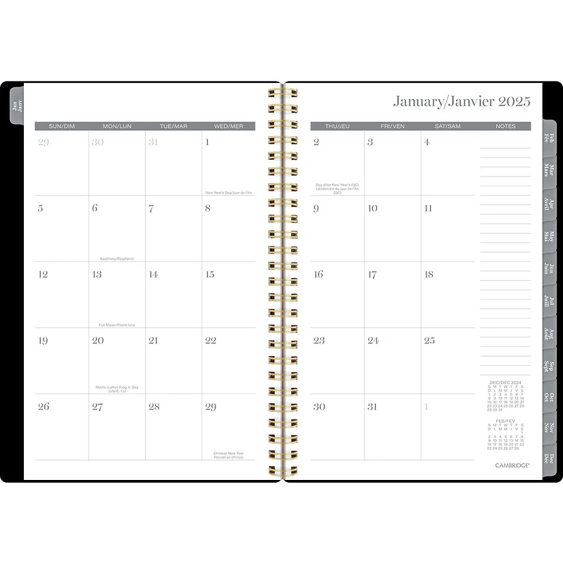 Cambridge Emerson Small Weekly/Monthly Planner