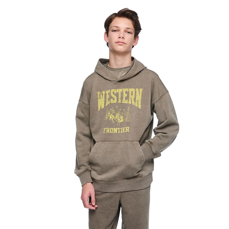 Jackson Boys' Washed Long Sleeve Hoody