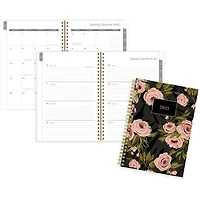 Petit agenda hebdomadaire/mensuel Cambridge Wild Roses