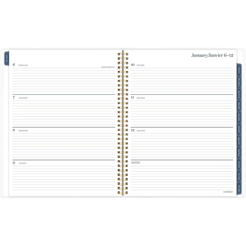 Cambridge Blake Large Weekly/Monthly Planner