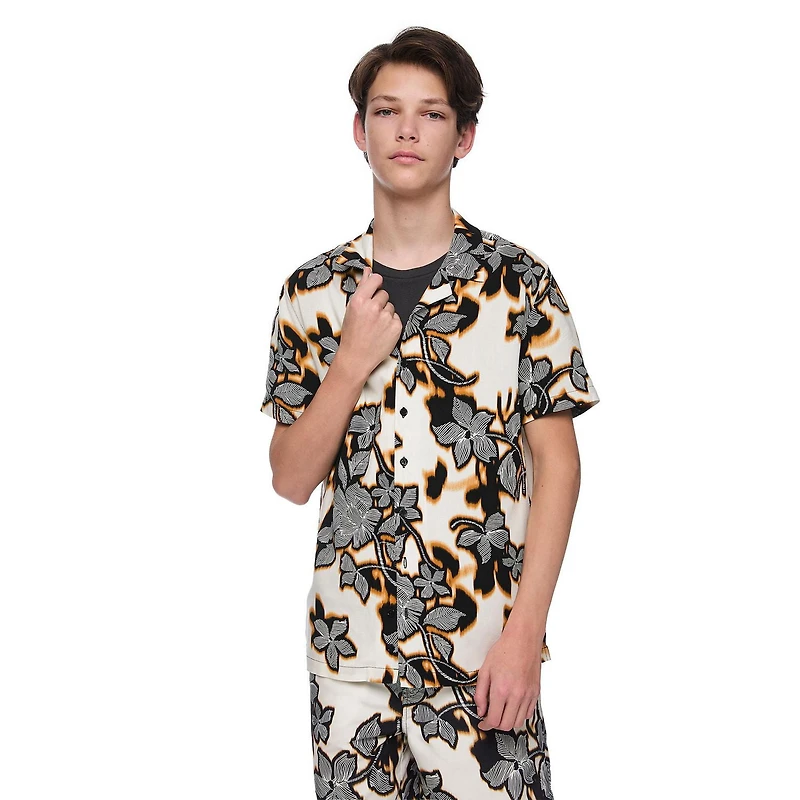 Jackson Boys' Short Sleeve Resort Shirt