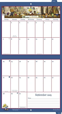 2025 Motherword Wall Calendar - English