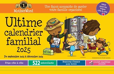 2025 Motherword Magnetic Calendar - French