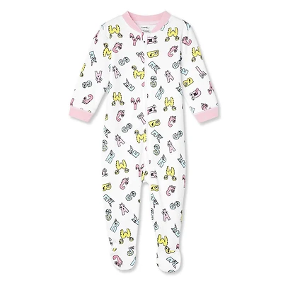 George Baby Girls' Footed Sleeper