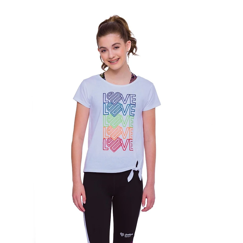 Girls Justice Love Five Top Set