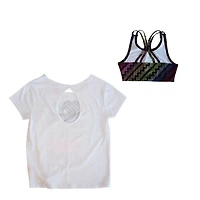 Ensemble de cinq hauts pour filles Justice Love