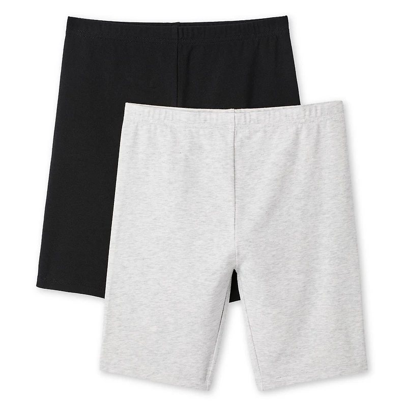 Lot de 2 shorts vélo en jersey George pour filles