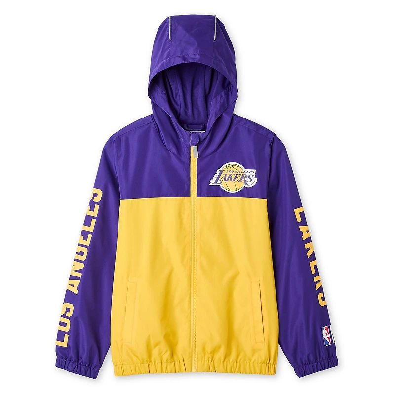 NBA Boys' Los Angeles Lakers Windbreaker