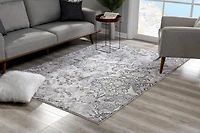 Rug Branch Oasis Collection Modern Floral Area Rug