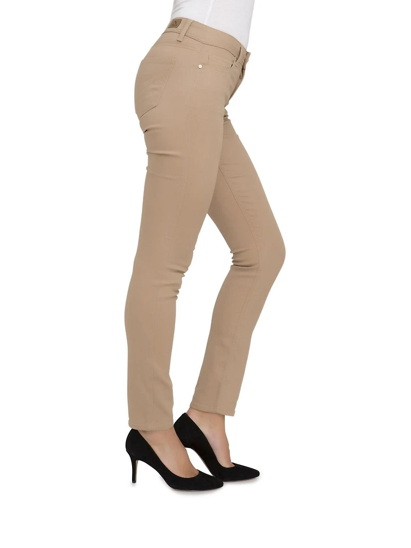 Jordache Women's Mid Rise Skinny Jean